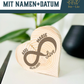 Personalisiertes Holzherz massiv – Nadelholz mit individueller Gravur (15 x 16 cm)