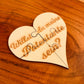 Herz-Puzzle aus Holz, Willst Du meine Patentante sein? – Einzigartiges Geschenk zur Taufe, Taufpatin fragen