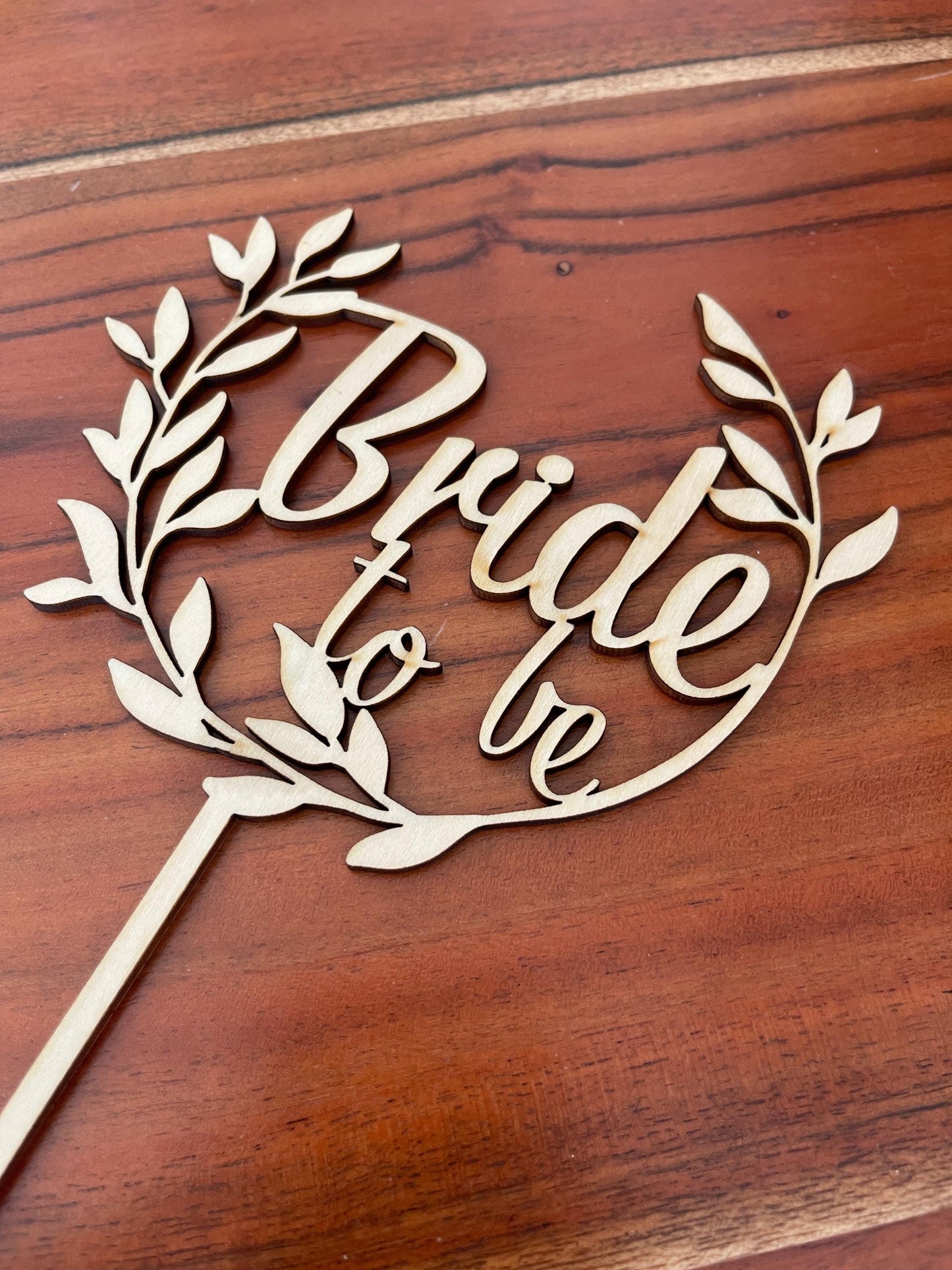 Cake Topper für Junggesellenabschied, JGA für die Braut, Bride to be Deko für Torte,
