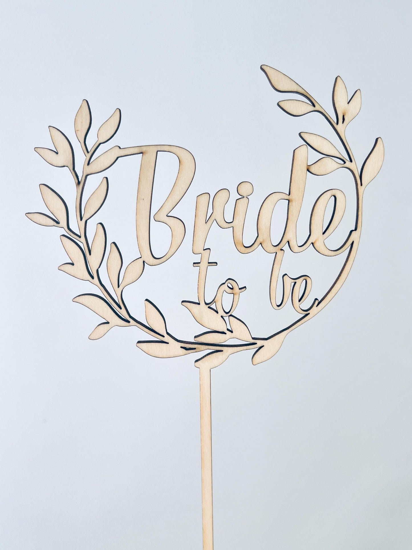 Cake Topper für Junggesellenabschied, JGA für die Braut, Bride to be Deko für Torte,