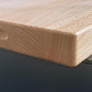 Massives Schneidebrett aus Buchenholz, hochwertiges Holzbrett aus Buche, Robustes Tranchierbrett für Küche, Geschenk für Koch, Hackblock XXL
