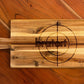 Schneidebrett "Bratort" – Lustiges Vesperbrett aus Holz mit Gravur, ideales Geschenk für Grillmeister und Köche aus edler Akazie