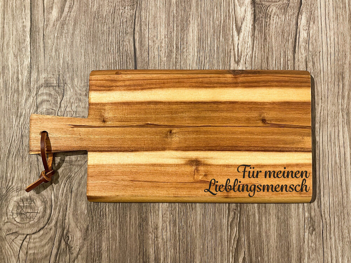 Personalized grill barbeque wooden board with desired text or name, snack board with handle, mountains, hiking, mountains, board with engraving