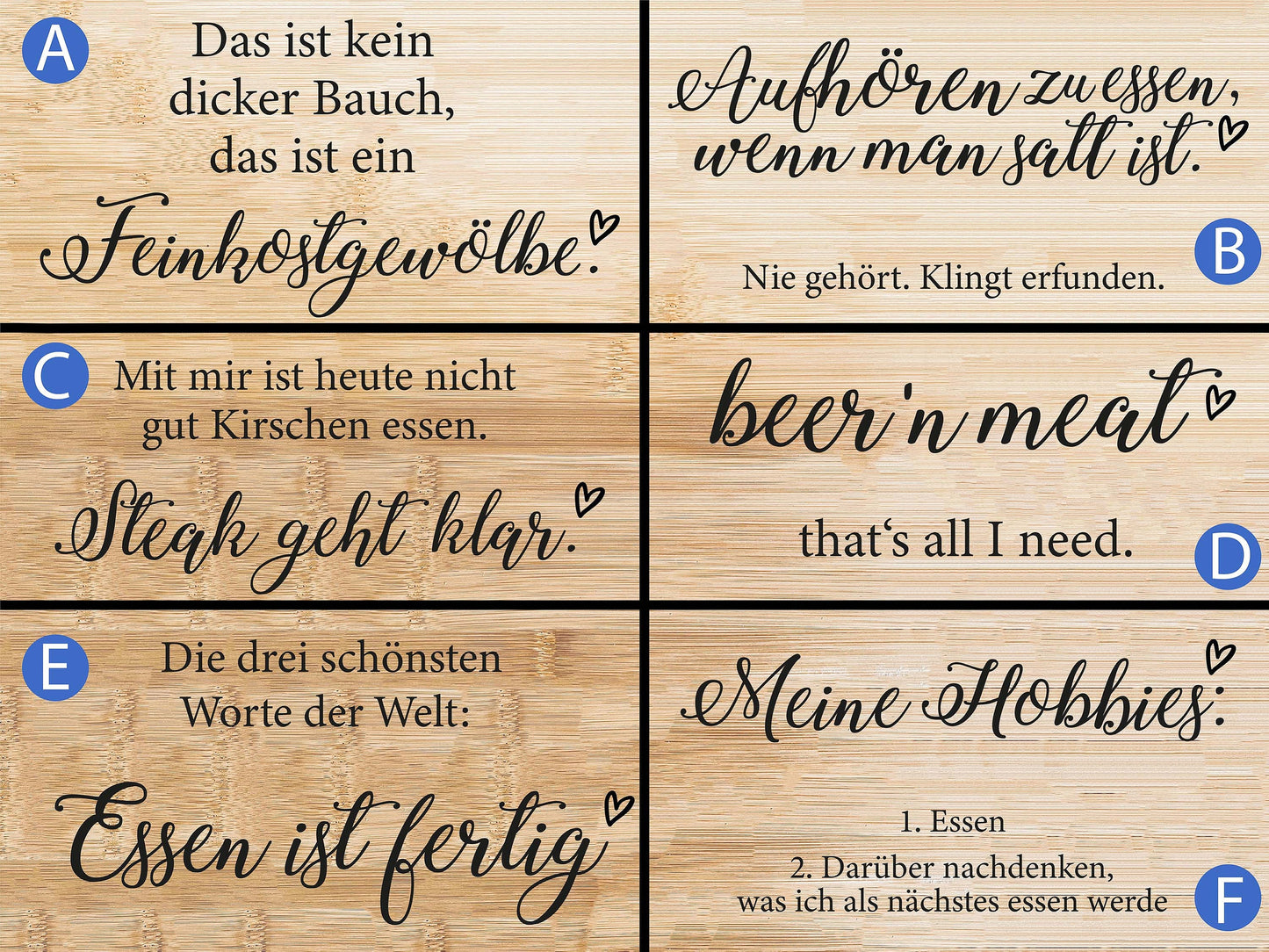 Personalisierte Raclette-Untersetzer aus Holz – Pfännchen-Halter mit Name & Sprüchen
