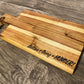Personalized grill barbeque wooden board with desired text or name, snack board with handle, mountains, hiking, mountains, board with engraving