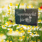 Personalisierte Schiefer-Gartenschilder mit Erdspieß – Kräuterstecker & Bienengarten