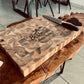 XXL Akazien-Schneidebrett Stirnholz personalisiert – Massives BBQ Tranchierbrett (42x30x4cm)