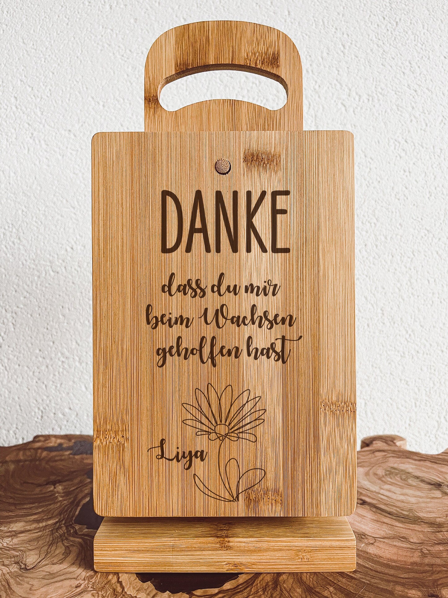 Personalisiertes Brettchen Kindergarten Abschluss – Danke Geschenk Erzieherin